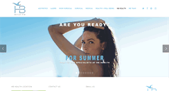 Desktop Screenshot of hbhealth.com